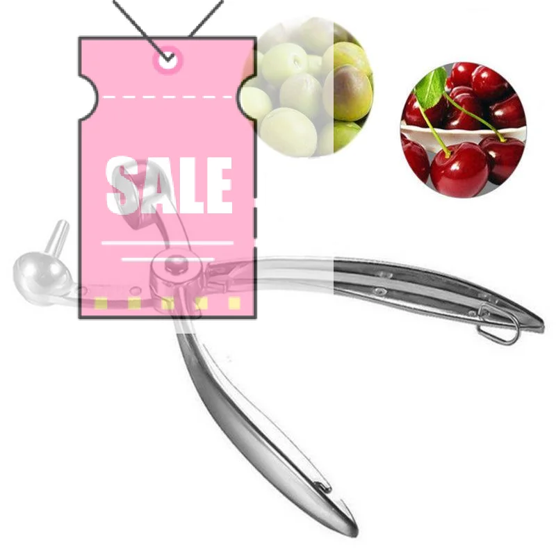 1PC 18CM Cherry Fruit Kitchen Pitter Remover Olive Corer Remove Pit Tool Seed Gadge Fruit and Vegetable Kitchen Tools Nutcracker