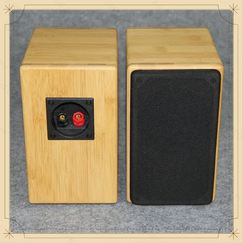 Solid Wood Speaker Enclosure Passive Speaker Cabinet Hi-Fi Full-Range Speaker Shell DIY