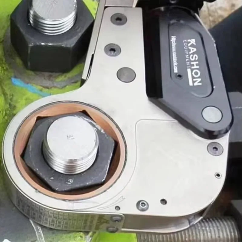 Unieke 4XLCT 489-5392Nm Low Profile Hydraulische Momentsleutel Hoge Sterkte Holle Hydraulische Momentsleutel