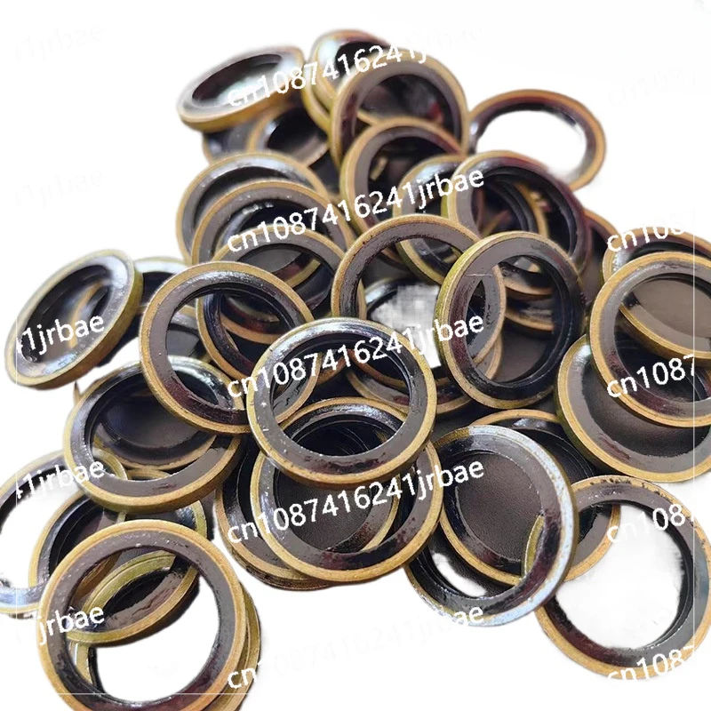 2/5/10/20/PCS Combined seal washer Bonded Seal Sealing Ring Oil Drain Screw M6 M8 M10 M12 M14 M16 M18 M20 M22 M24 M27 M30~60mm