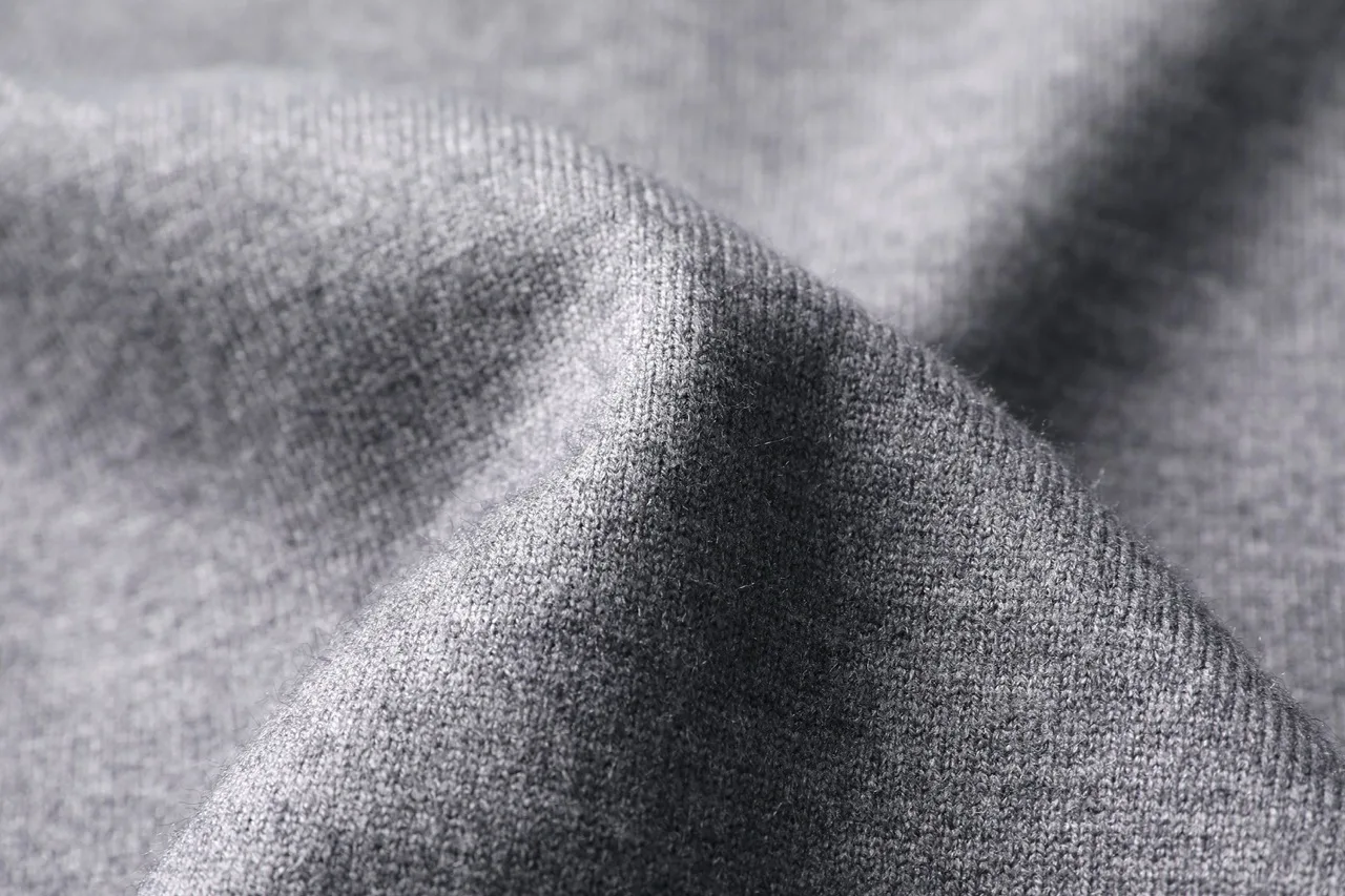Herren Wollmischung Polo-Pullover Schwergewichtiger Warmer Strickpullover Anti-Pilling Weicher Griff Langarm-Pullover Herbst Winter – Detail 7