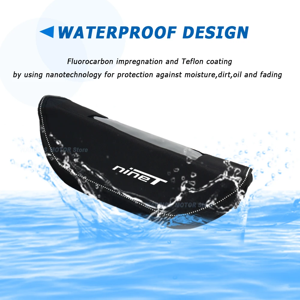 For BMW R nineT RnineT R nine T Motorcycle Handlebar bag waterproof handlebar travel navigation bag - Image 3