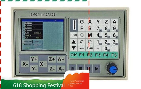 3 4 Axis Offline Programming Controller Pulse Output Module For Engraving Equipment Motor