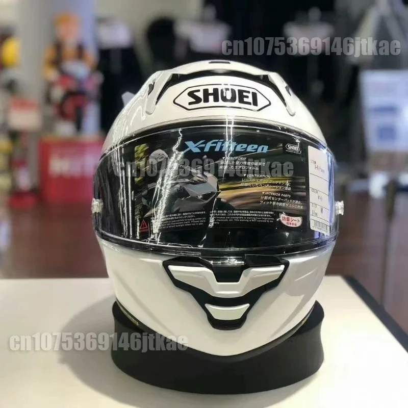 Shoei X-15 X-Fifteen X-SPR PRO Glossy White Full Face Motorcycle Helmet Riding Motocross Racing Motobike Helmet