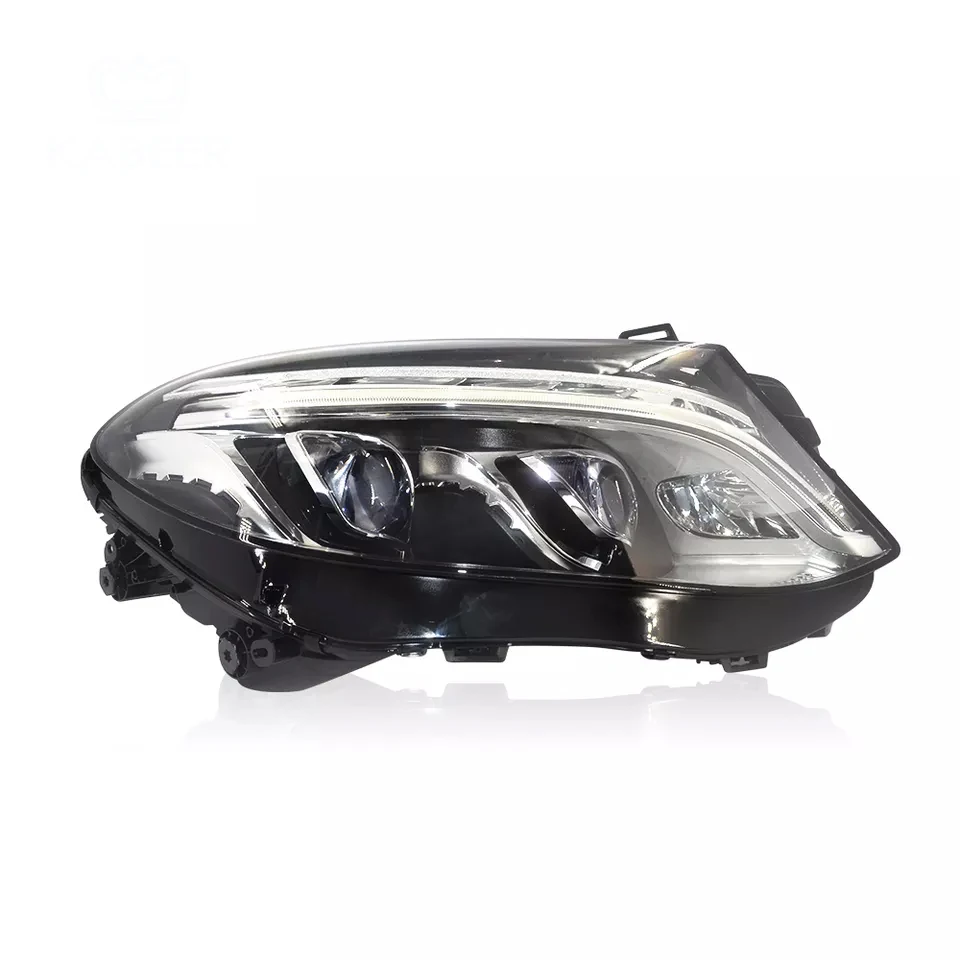 2x Headlight Head Light for Mercedes-Benz GLE350 GLE400 GLE450 GLE500 GLE43 W166 2015-2019