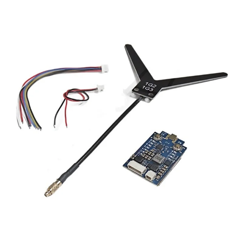 AA60-1120-1360Mhz 1.2G/1.3G 1W 8CH FPV VTX Video Transmitter MMCX Interface For Long-Range Drone