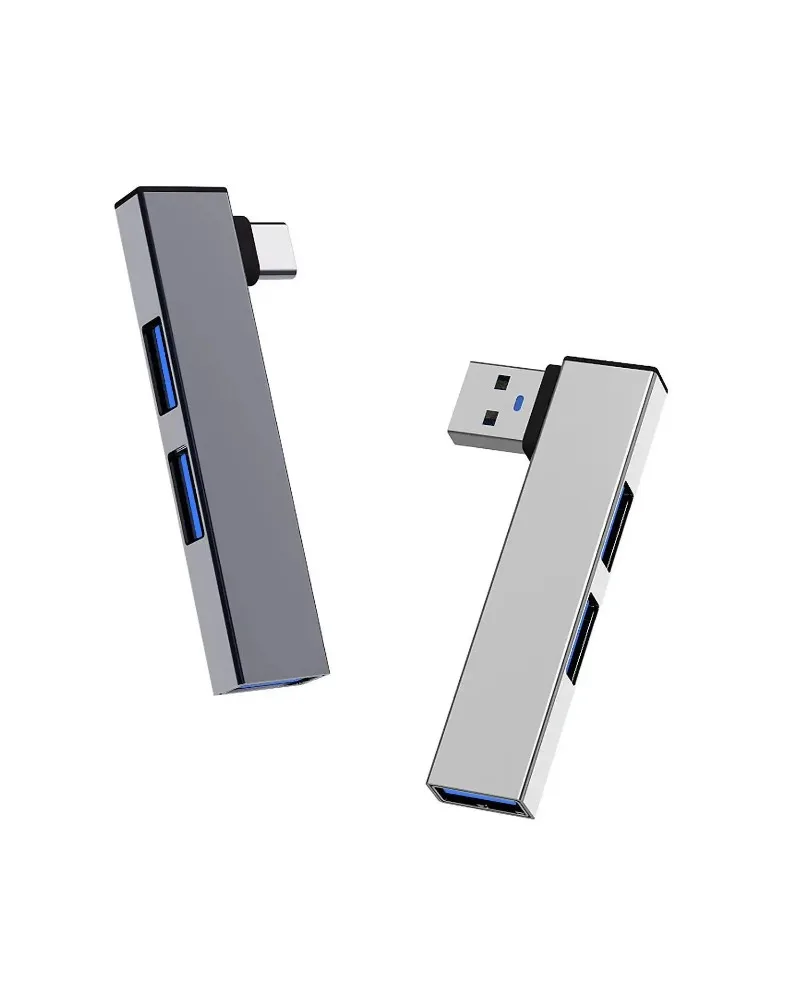 

Type C USB Hub 4 in 1 Adapter with 1 USB3.0 3 USB2.0 Ports High Speed Splitter for Laptop PC Desktop