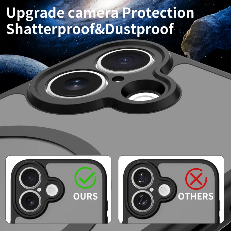 

Suitable for Apple17Series Precision Hole Magnetic Phone Caseiphone16 15141312proPhone case