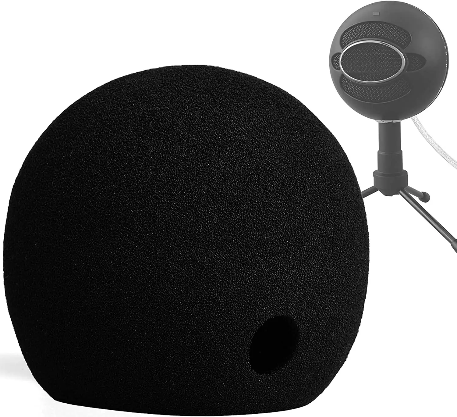 Mic Foam Cover Compatible with Blue Snowball Ice,Pop Filter Windscreen Cover Compatible with Blue Snowball