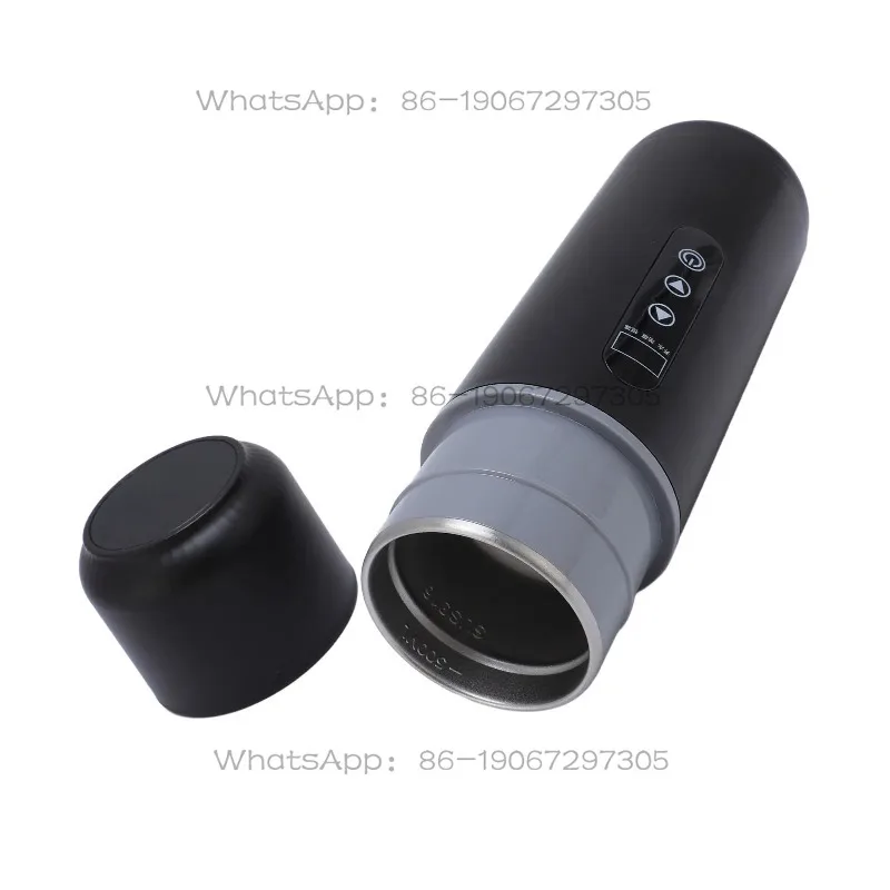 

Портативный электрический чайник-термос для автомобиля, 500 мл, 12В/24В, из нержавеющей стали 316, для путешествий