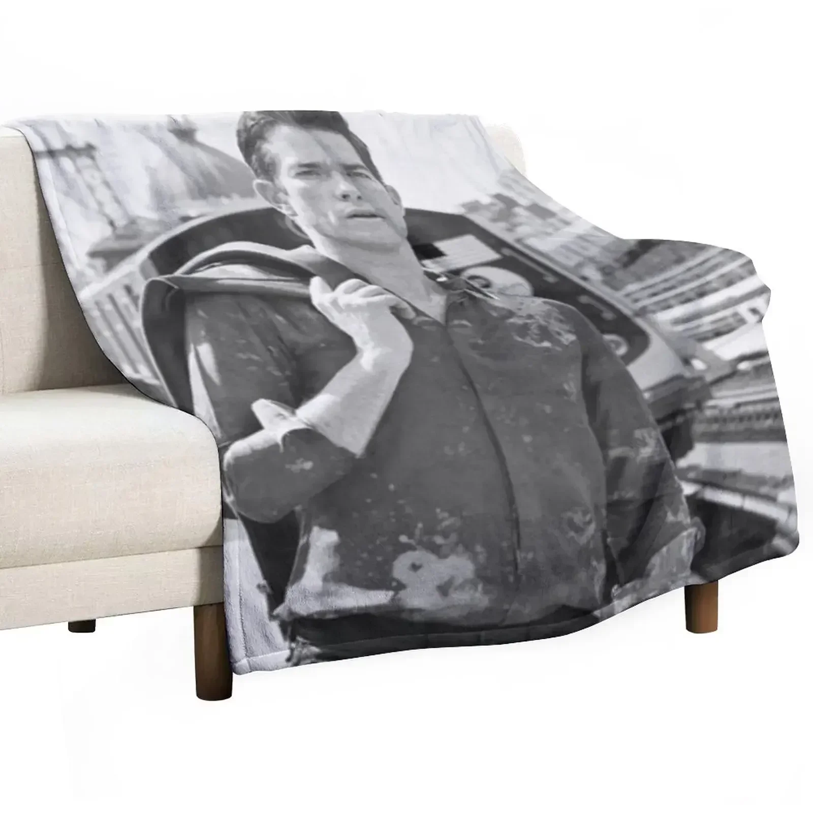 

john mulaney train Throw Blanket Spring Fall Cozy Throw Blanket for Couch