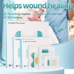 Hydrocolloid Bandage Hydrocolloid Wound Dressing Thin Type for Light Exudate Wound, Pressure Ulcer Bed Sore, Surgical Wound