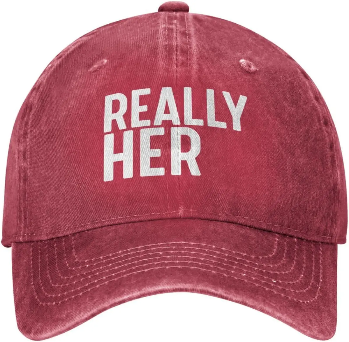 

Бейсболка Really Her Slogan из выстиранного хлопка, повседневная, в стиле Dad Hat, для защиты от солнца, для взрослых