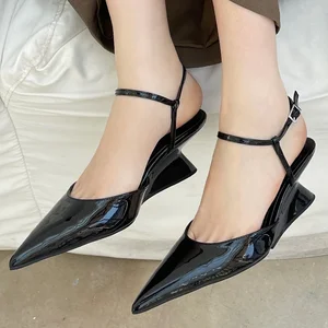 11 Hauptverkäufe Sadalia Medium Heel Halb Pata - №7