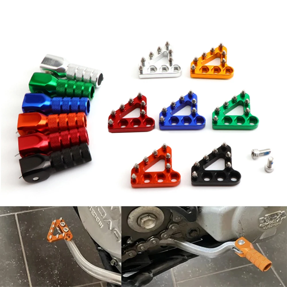 Brake Pedal Plate Shift Lever Tip Replacement For KTM EXC EXCF SX SXF XC XCF XCW SMR LC4 125 150 200 250 300 350 400 450 500 530