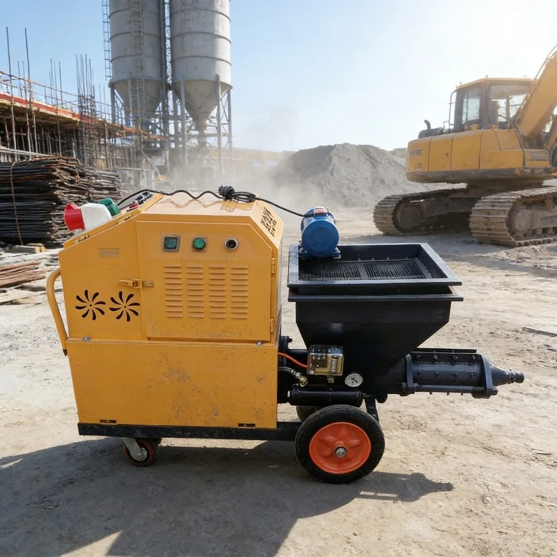 

Electric Wall Cement Plastering Machine Portable Concrete Mortar Spray Shotcrete Machine for Sale