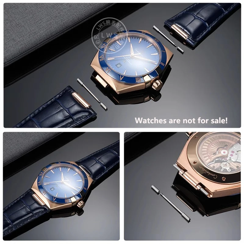 Verbindung des Armbands für Omega Double Eagle Manhattan Watch, Edelstahl-Schraub-Pleuelstange, Uhrenzubehör, 23,6 mm