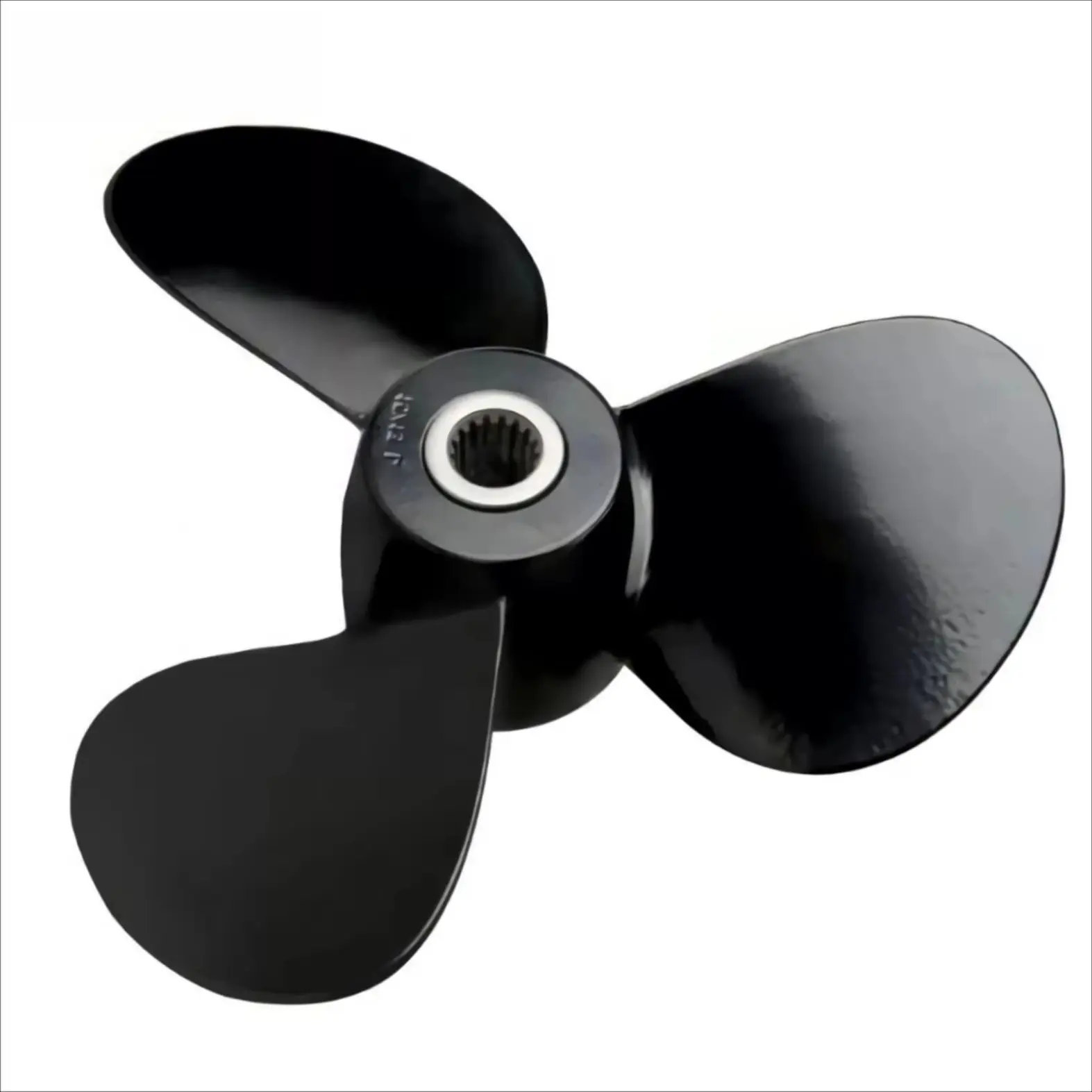 23478967 21381274 Captain Aluminum Propeller 17x12 LH For Volvo Saildrives 110S, 120S, MS25S, 130S 150S 17 Tooth Splines 3 Blade