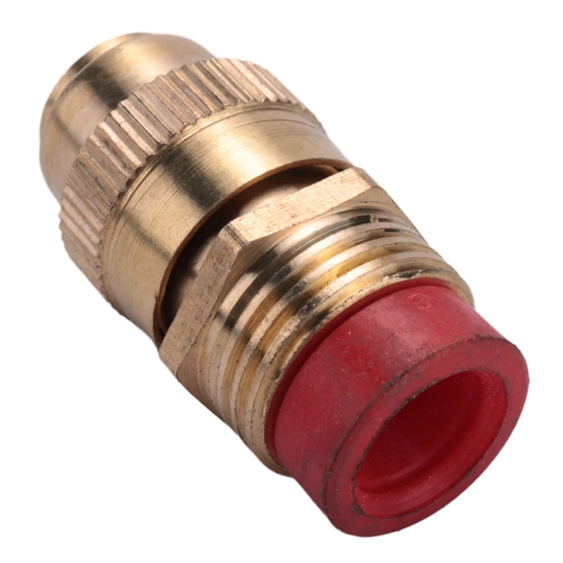 10Pcs 1/2 Inch Adjustable Sprinkler Middle Distance Sprinkler Brass Nozzle Garden Lawn Irrigation Watering Fittings