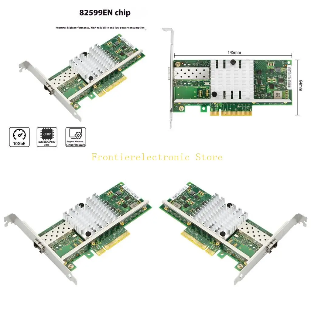 

Слот G8DB PCIE 10 Gigabit Ethernet Card Карта оптимизирована для интенсивных задач данных