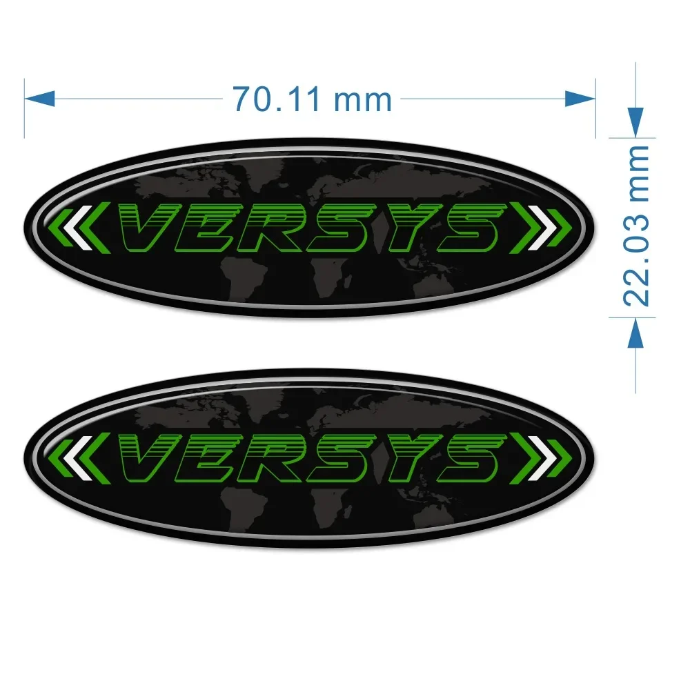 Helmet Protector VERSYS Stickers For Kawasaki 300 400 650 1000 Adventure X 250 Tank Pad Luggage Aluminum Case Trunk 2020