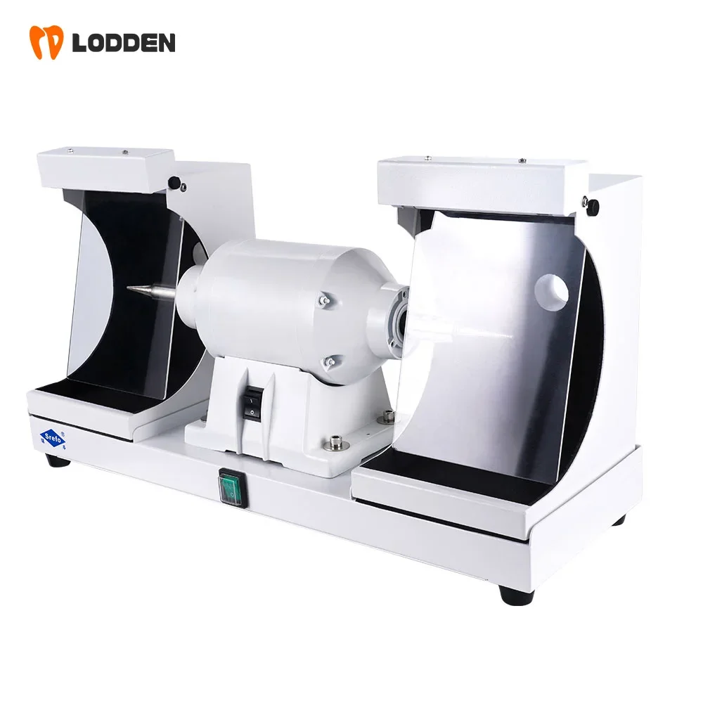 550W Dental Grinding Polishing Machine Lab Table Double-head Technician Polishing Equipment Dental Polisher Instrument