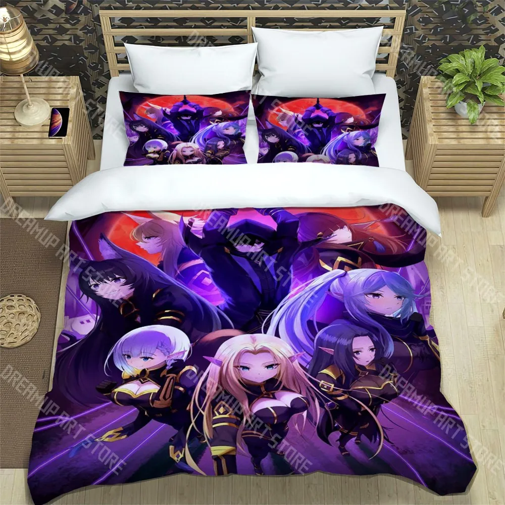 3D Printed The Eminence in Shadow Bedding Set for Boys Girls Duvet Cover And Pillowcase Twin Queen King Full Single Double Sizes