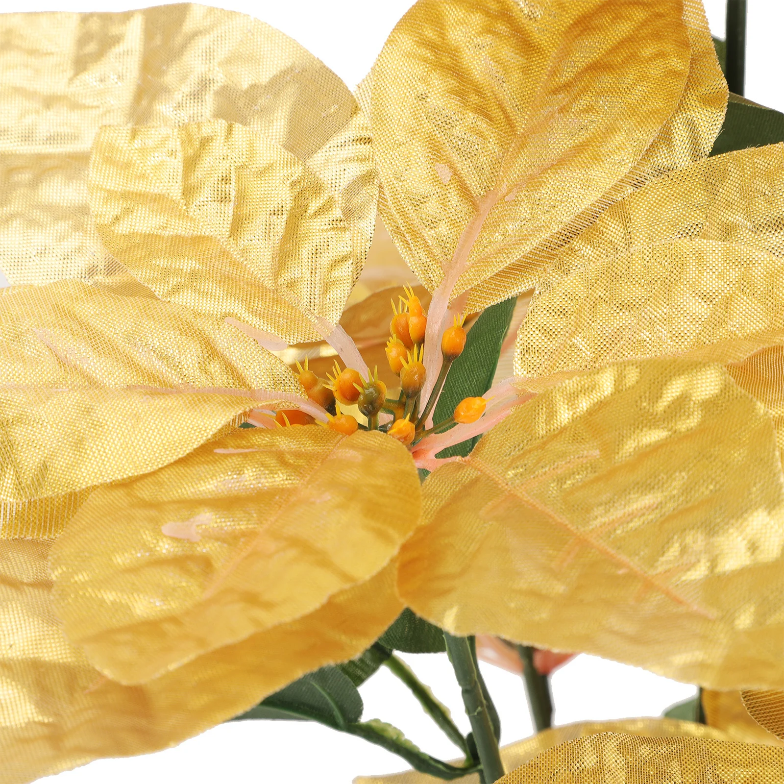 

Artificial Poinsettia Bonsai in Premium Material for Lifelike Christmas Flower Adornment Xmas Potted Decor Festive Scene