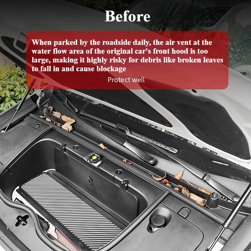 Cover Air Mask Cabin Insect Net Trend Protection Dust Cover For NIO FireflyCar Accessories Engine Hood Louver Cover Tools