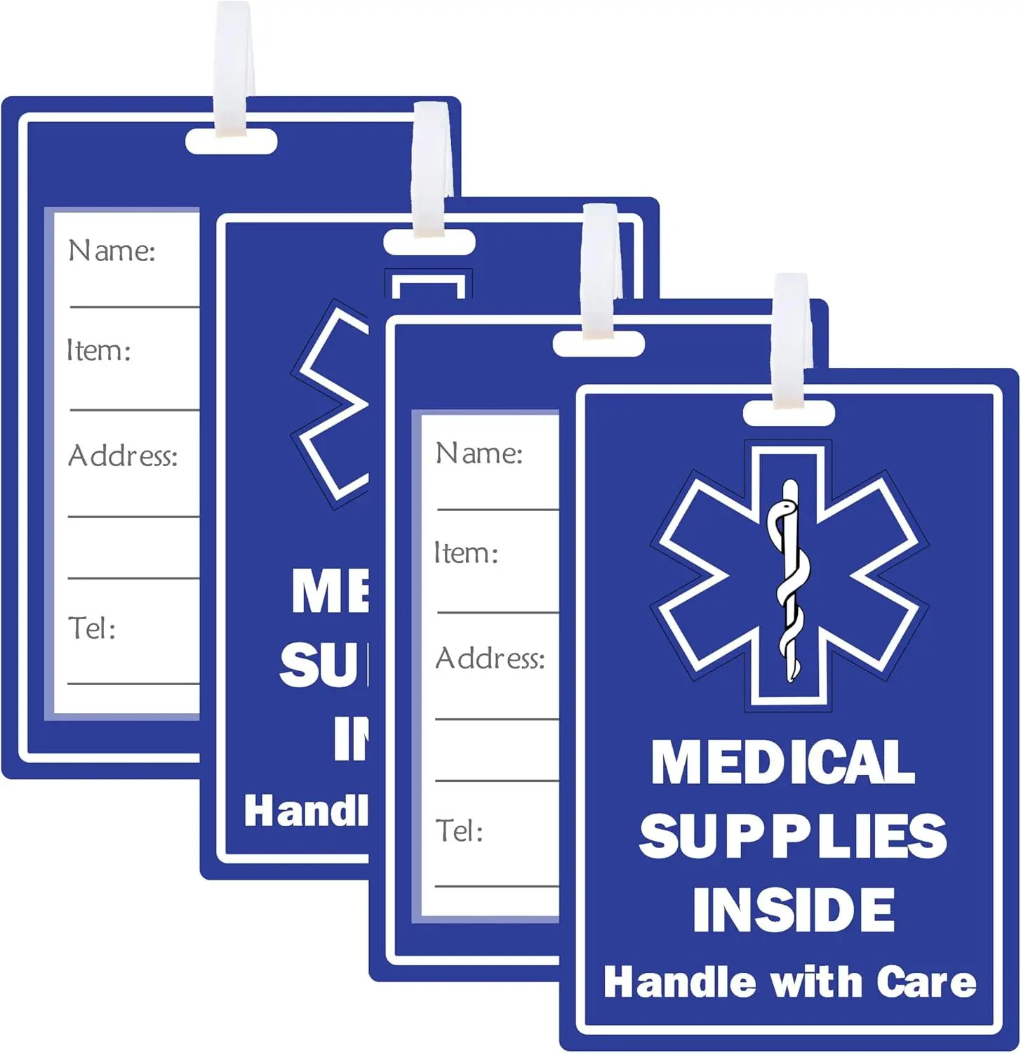 

Багажная бирка с медицинским именем и идентификатором предмета — ручка с медицинскими принадлежностями внутри бирки, записываемая силиконовая бирка с водонепроницаемой подложкой