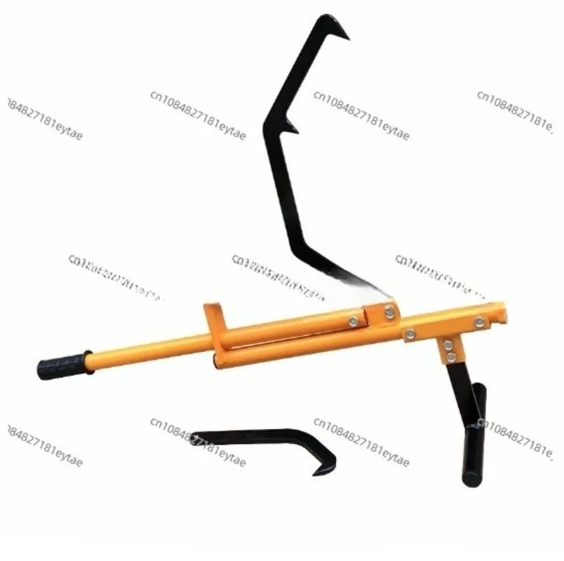 Wooden Mover, Wood Roller, Tree Pry 3-in-1 Tree Picker, Wood Jack, Support Frame, Saw Horse