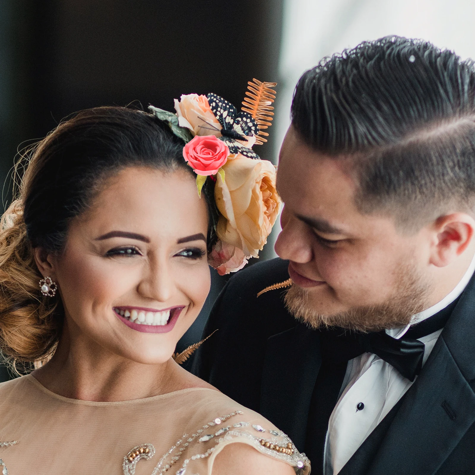 

10Pcs Faux Rose Head Decorative Flowers for Indoor Outdoor Wedding Crafts Flower Heads Decorative Flowers Fake Rose Head