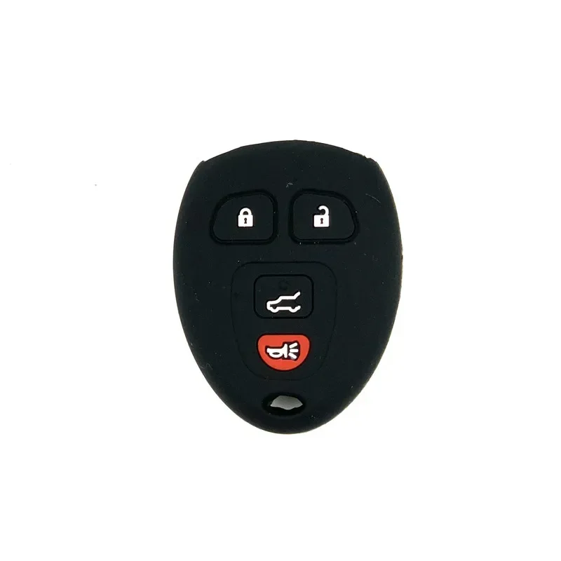 Silicone car Key Case cover set shell For Chevrolet tahoe yukon suburban For GMC for Cadillac for Buick 6 button key cover