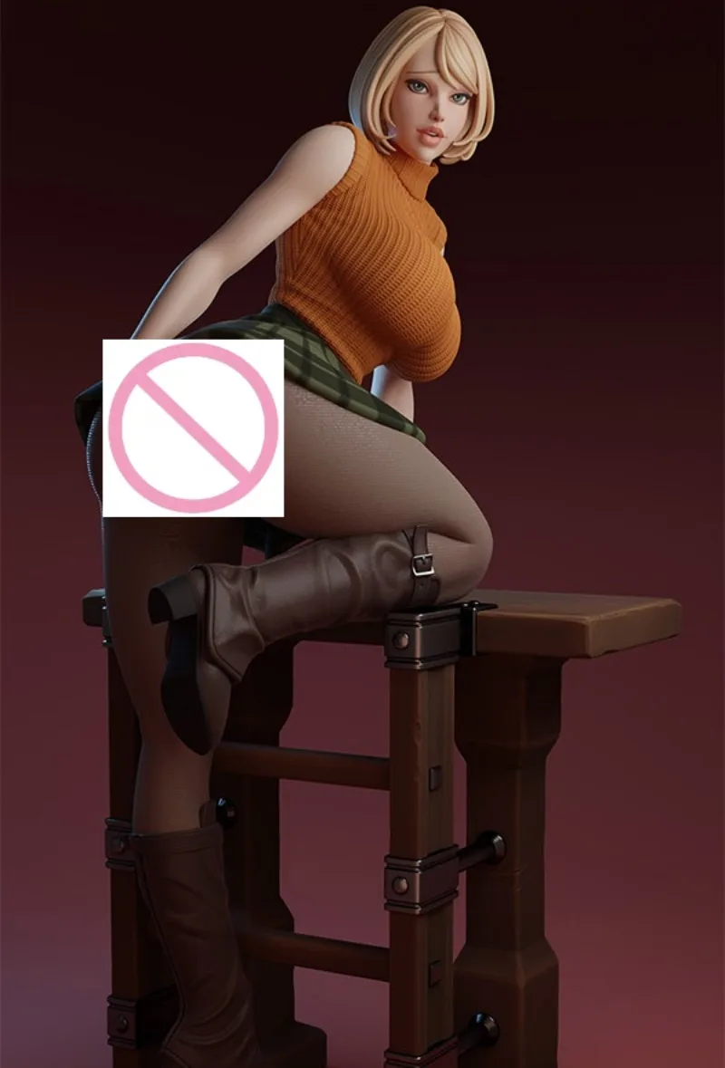 

1/24 Scale Resin Figure Model Kit Fantasy Game Cartoon Girl Hobby Collection Miniatures Unassembled and Unpainted Free Shipping