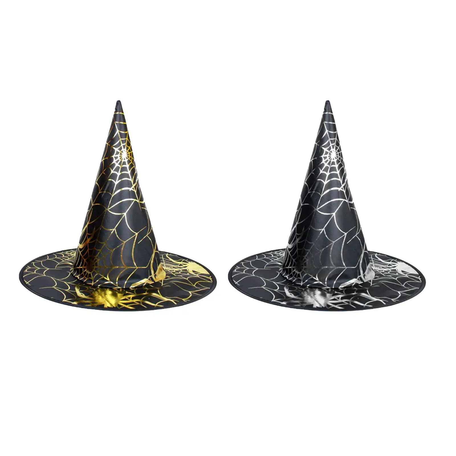 Witch Hat Modern Lightweight Pointed Hat for Unisex Kids Adult Festivals