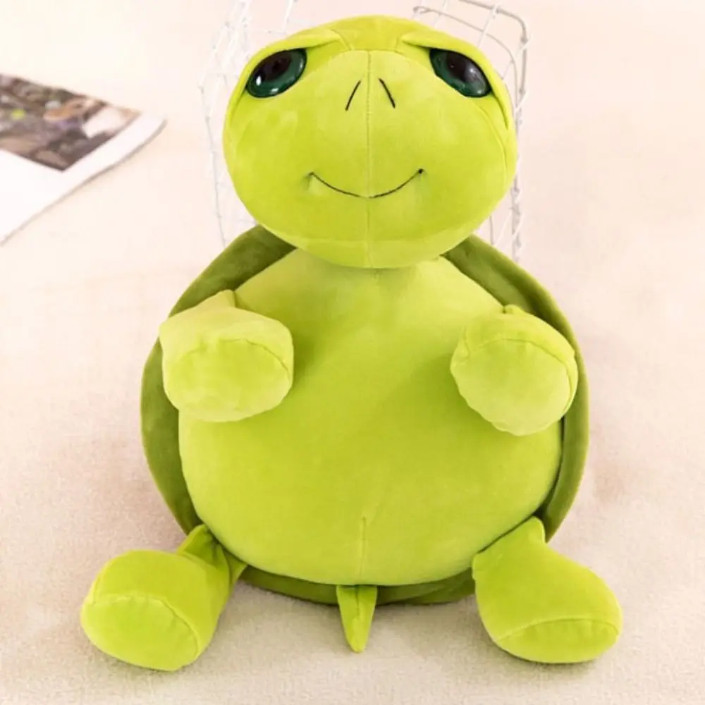 

Marine Animal Animal Turtle Plush Toys Fluffy Collection Turtle Doll Throw Pillow Soft Cartoon Tortoise Stuffed Toy