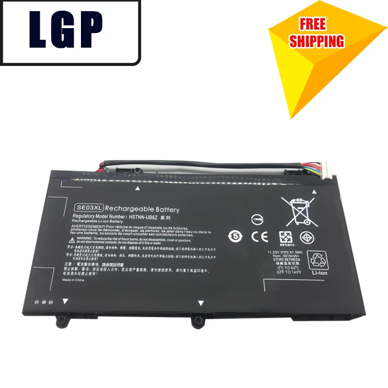 الجملة الجديدة SE03XL بطارية الكمبيوتر المحمول حقيقية ل جناح HP 14-AL028TX AL029TX AL127TX AL107NE AL102TX HSTNN-LB7G UB6Z TPN-Q171 #1