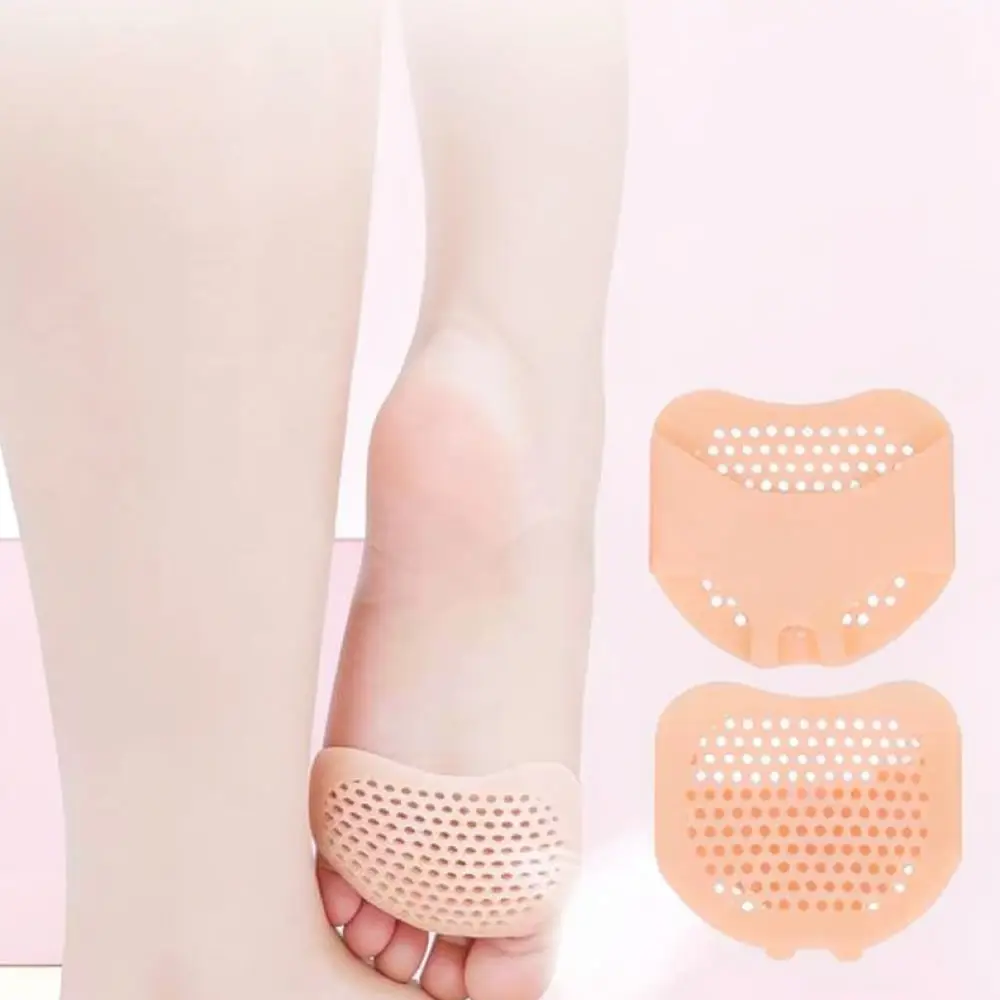 Gel Silicone Forefoot Insoles For Women High Heels Pain Relief Pads Non Slip Comfortable Foot Support Cushions