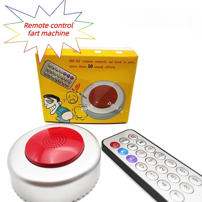 Fart Machine with Remote Fart Noise Maker Machine with 50 Different Realistic Sounds Portable Wireless Controlled Farting Toys