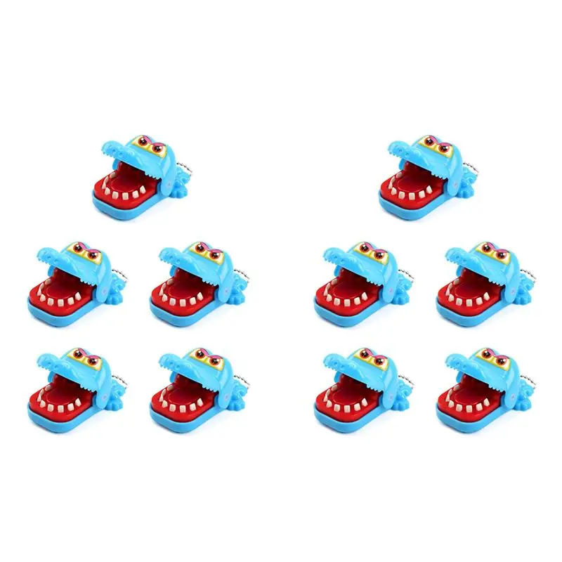 10X Small Bar Crocodile Dentist Childrens Those Trick King-Size Bites Family Games Gag For Kids