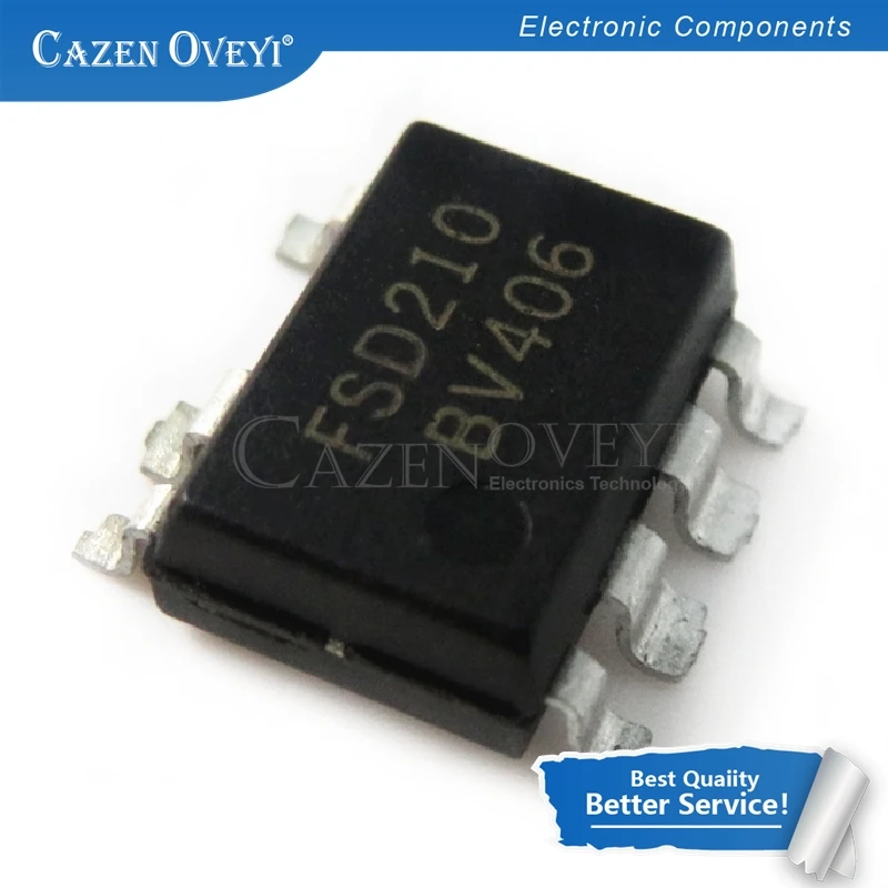 Fogão de indução Fornecimento Chip, FSD210 210, DIP-7, 10pcs por lote