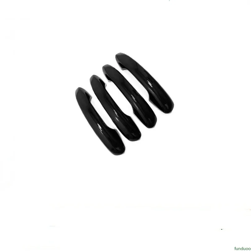 Glossy Black Carbon Fiber Car Door Handle Cover For Mercedes Benz GLC X254 2023-2026 C Class W206 S206 2022-2026
