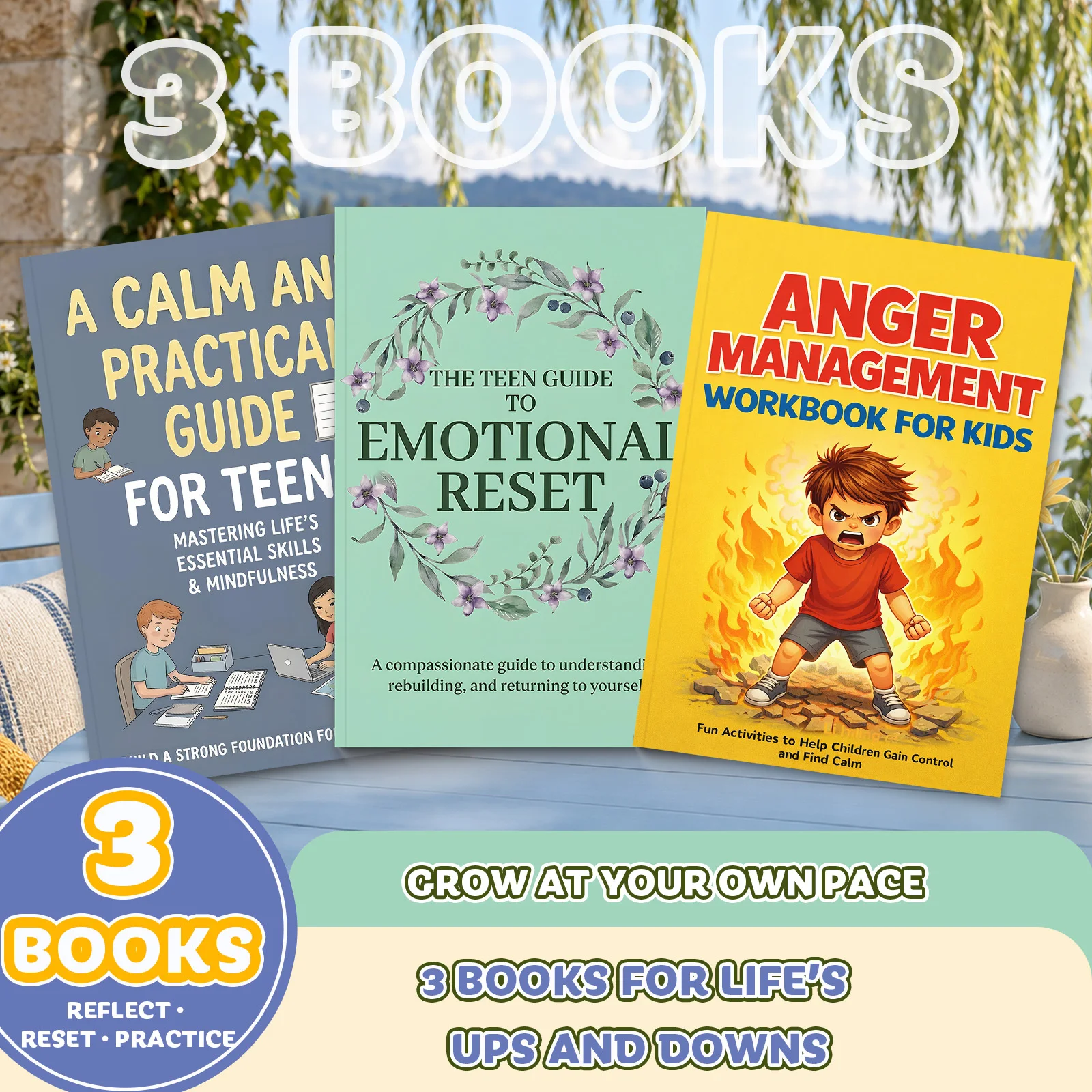 Grow at Your Own Pace — Emotional Regulation, Mindfulness and Anger Management Skills for Building Calm, Clarity, Confidence