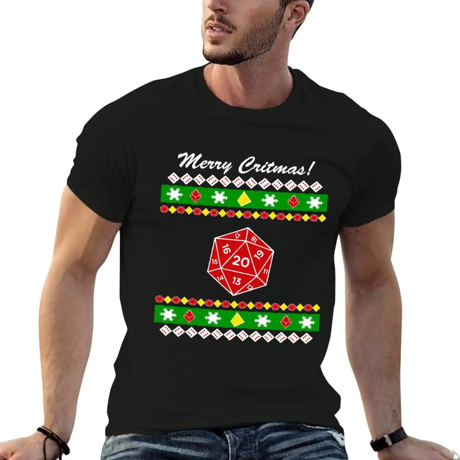 

Merry Critmas! Ugly Christmas Sweater T-Shirt t shirt man luxury man t shirt designer printed t shirts for man T-shirt