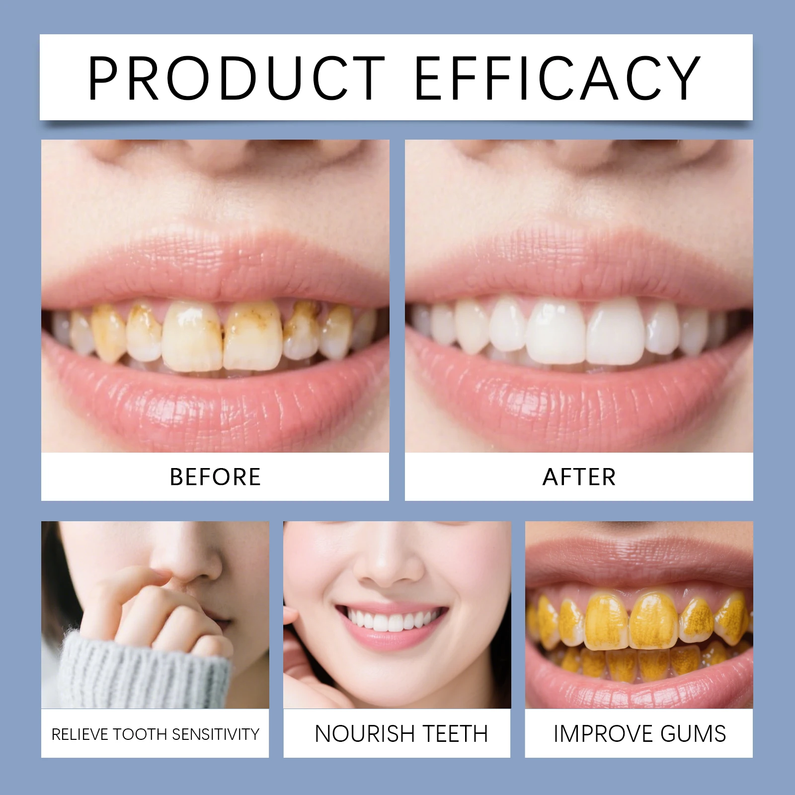 قلم تنظيف الأسنان التنظيف العميق يزيل بقع الأسنان بشكل فعال الأسنان الصفراء التنفس المنعش أدوات العناية بصحة الأسنان اليومية 3 مللي × 3