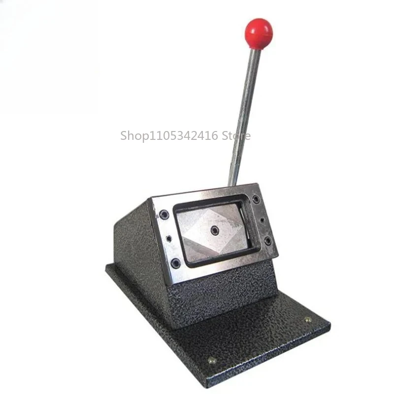 Manual PVC Card Cutter, 86*54 Business Card Cutting Machine, Rounded Corner Paper Card Trimmer for Office Use