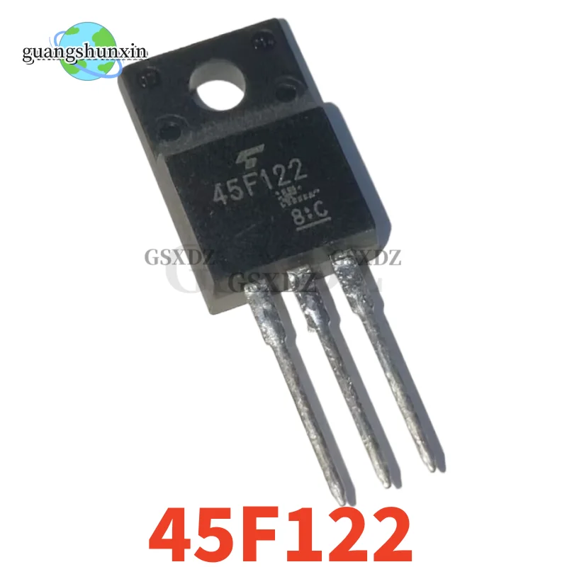 10PCS 45F122 GT45F122 TO-220F LCD power supply field-effect transistor actual photo taken directly from stock