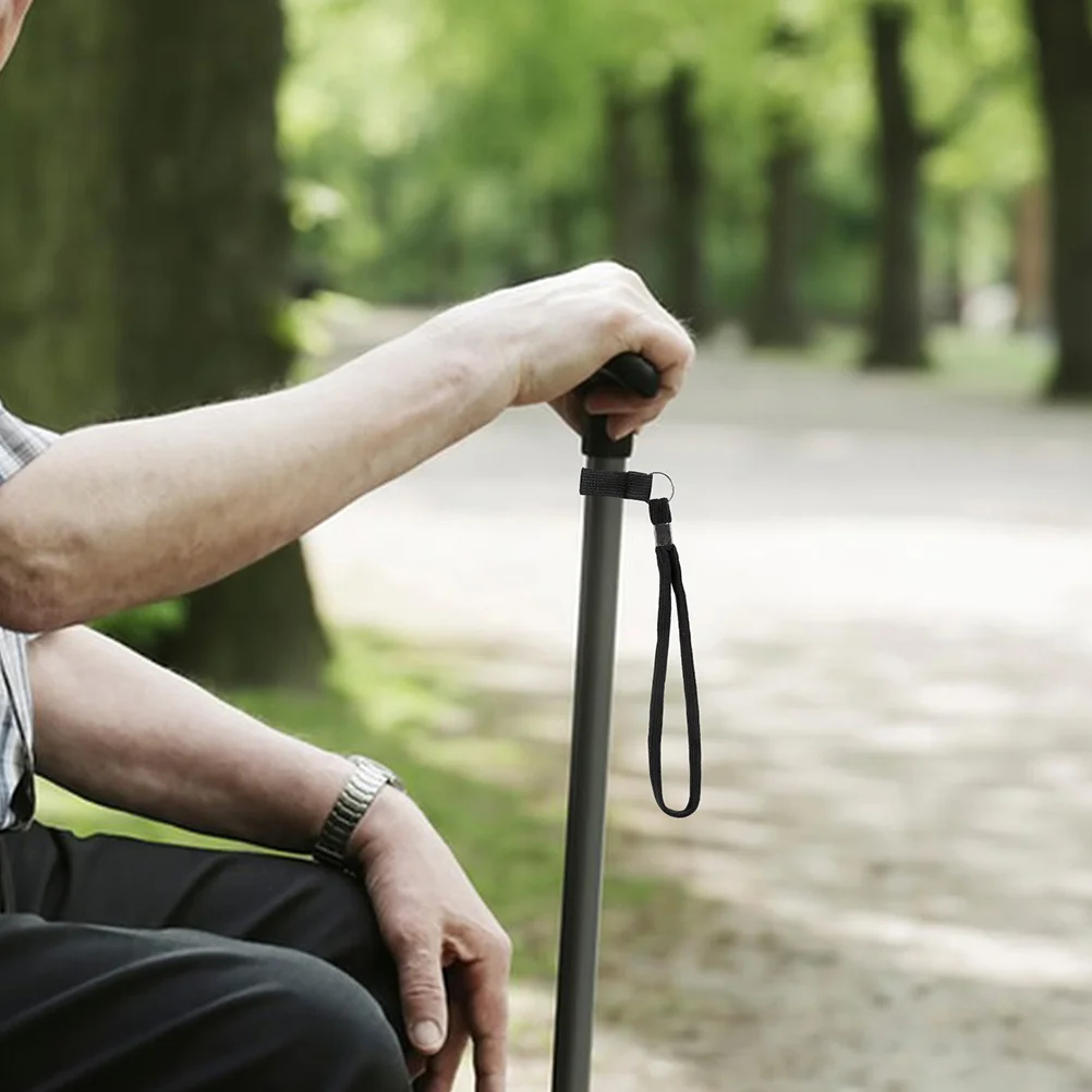 

8pcs Cane Wrist Strap Adjustable Anti-Lost Lanyard For Walking Stick Crutch Universal Fit Portable Safety Strap High Visibility