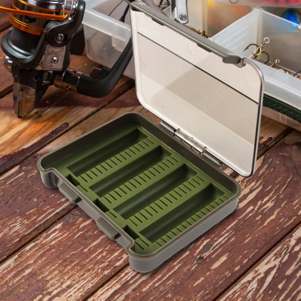 يطير صندوق صيد خطاف الصيد الصيد إغراء الطعم حقيبة للتخزين معدات صيد الأسماك المحمولة اكسسوارات صندوق لوازم الصيد #2