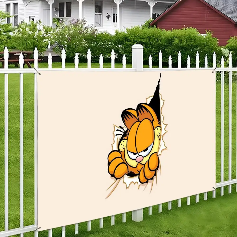 Garfield Flags Wall Hanging Tapestry Outdoor Decorative flag Background Blanket
